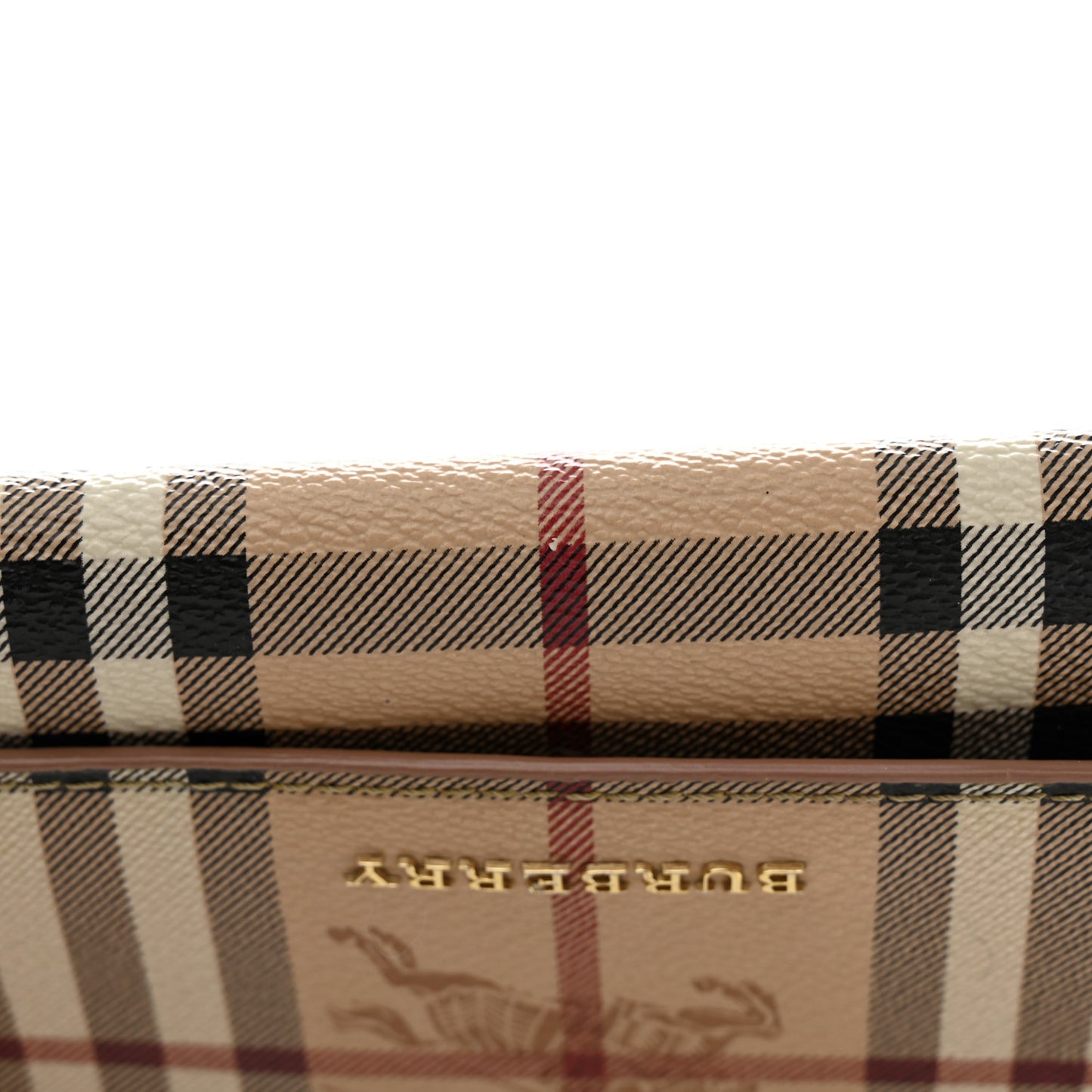 Haymarket Check Halton Wallet Dark Sand