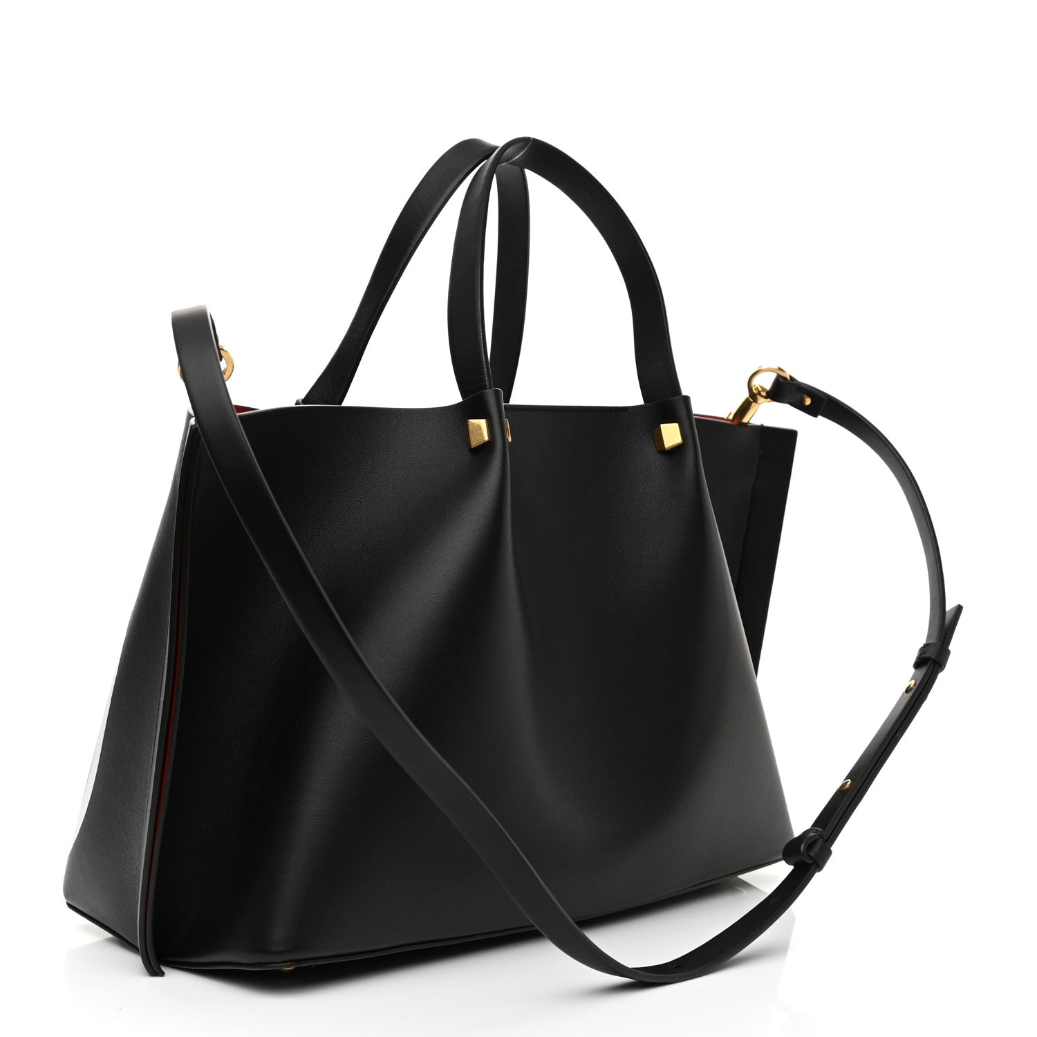Valentino Garavani Nappa VLogo Medium Escape Tote Black 4 of 11