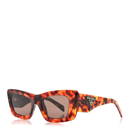 Prada Acetate Symbole Sunglasses SPR 13Z Havana 1 of 8