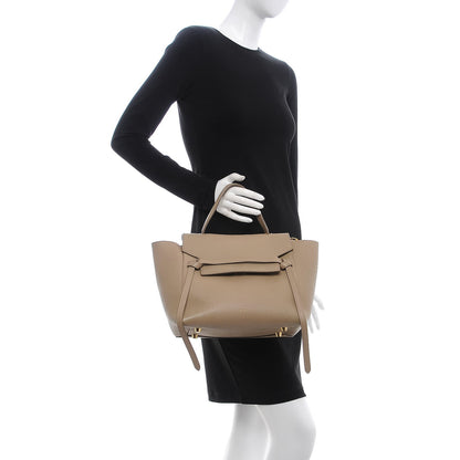 Celine Grained Calfskin Mini Belt Bag Light Taupe 3 of 14