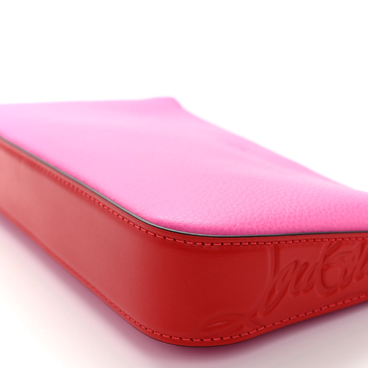 Calfskin Empire Loubila Pouch on Chain Bolerose Loubi