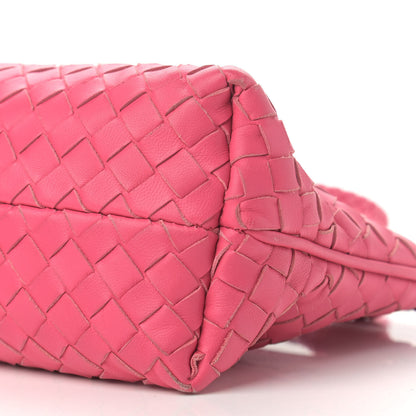 Bottega Veneta Nappa Intrecciato Mini Shoulder Bag Antique Pink 10 of 10