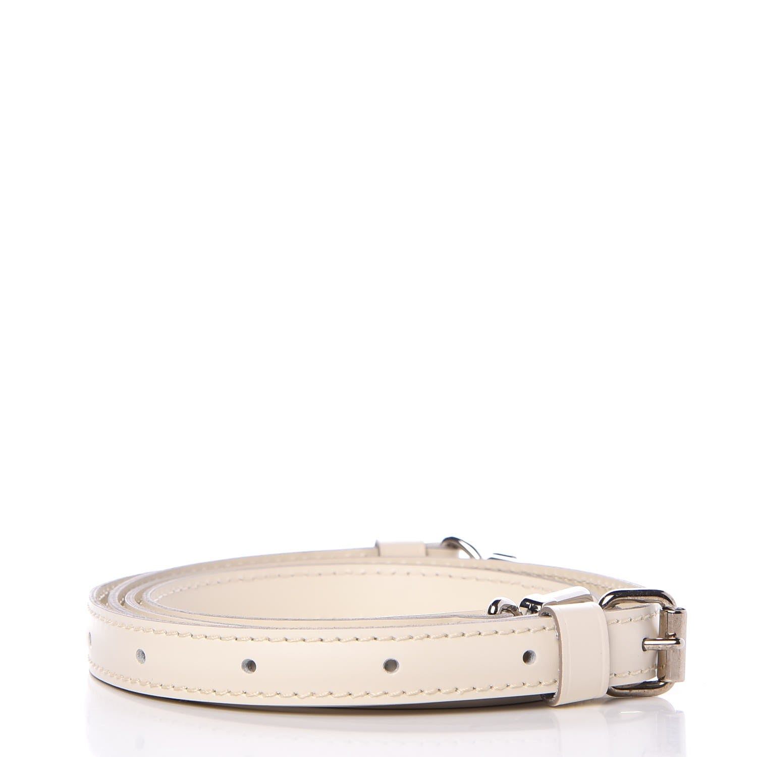 Louis Vuitton Calfskin Alma BB Shoulder Strap Ivory 2 of 3