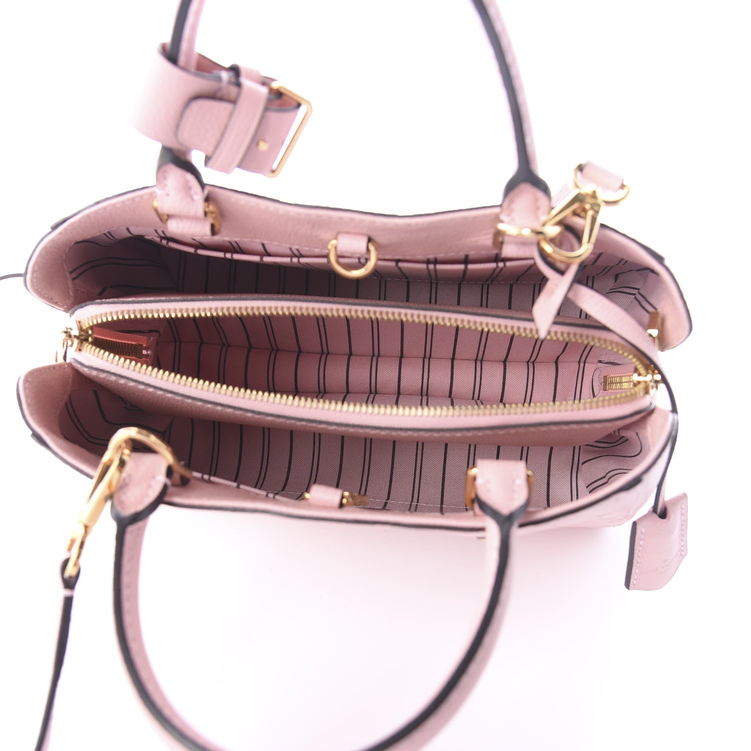 Louis Vuitton Empreinte Montaigne BB Rose Ballerine 5 of 9