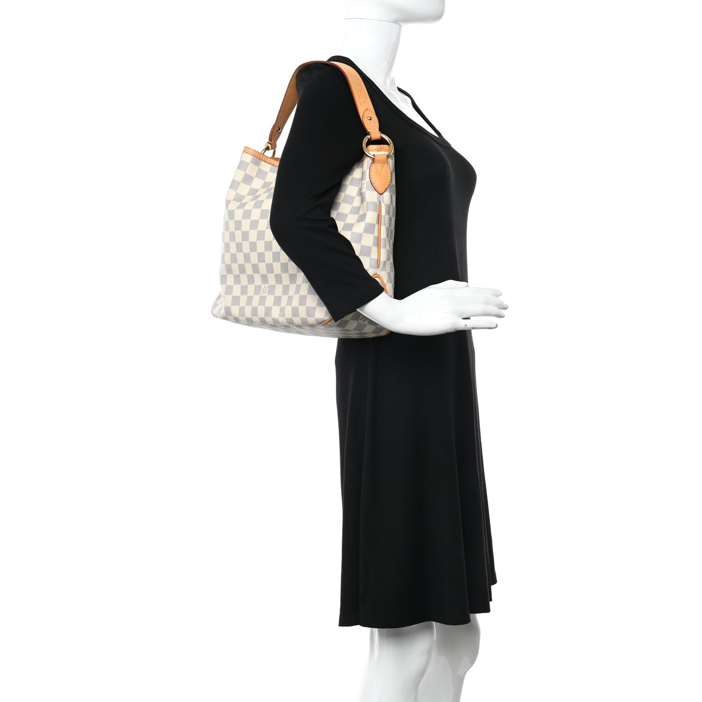 Damier Azur Delightful PM Rose Ballerine
