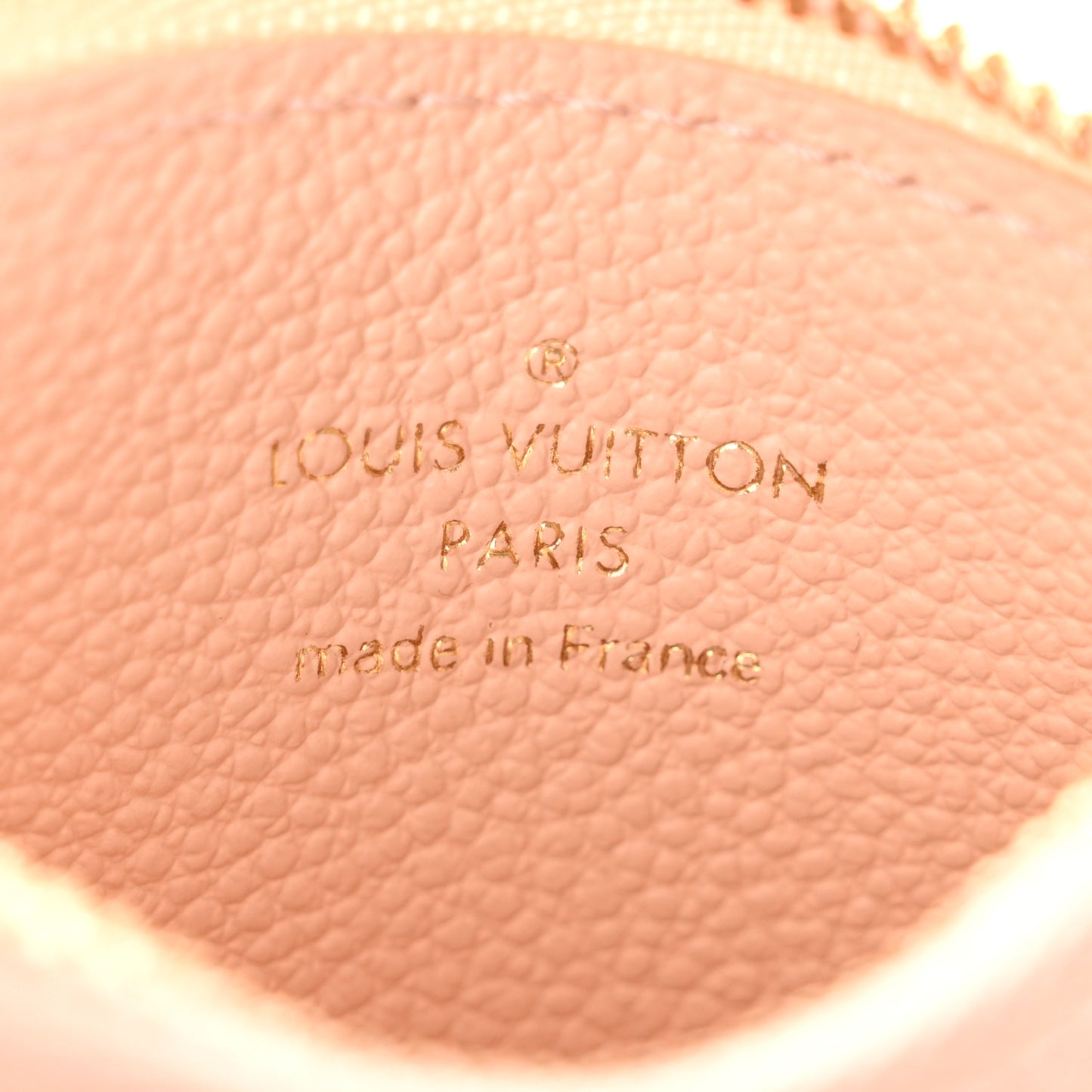 Empreinte LV Charms Card Holder Chamallow Pink