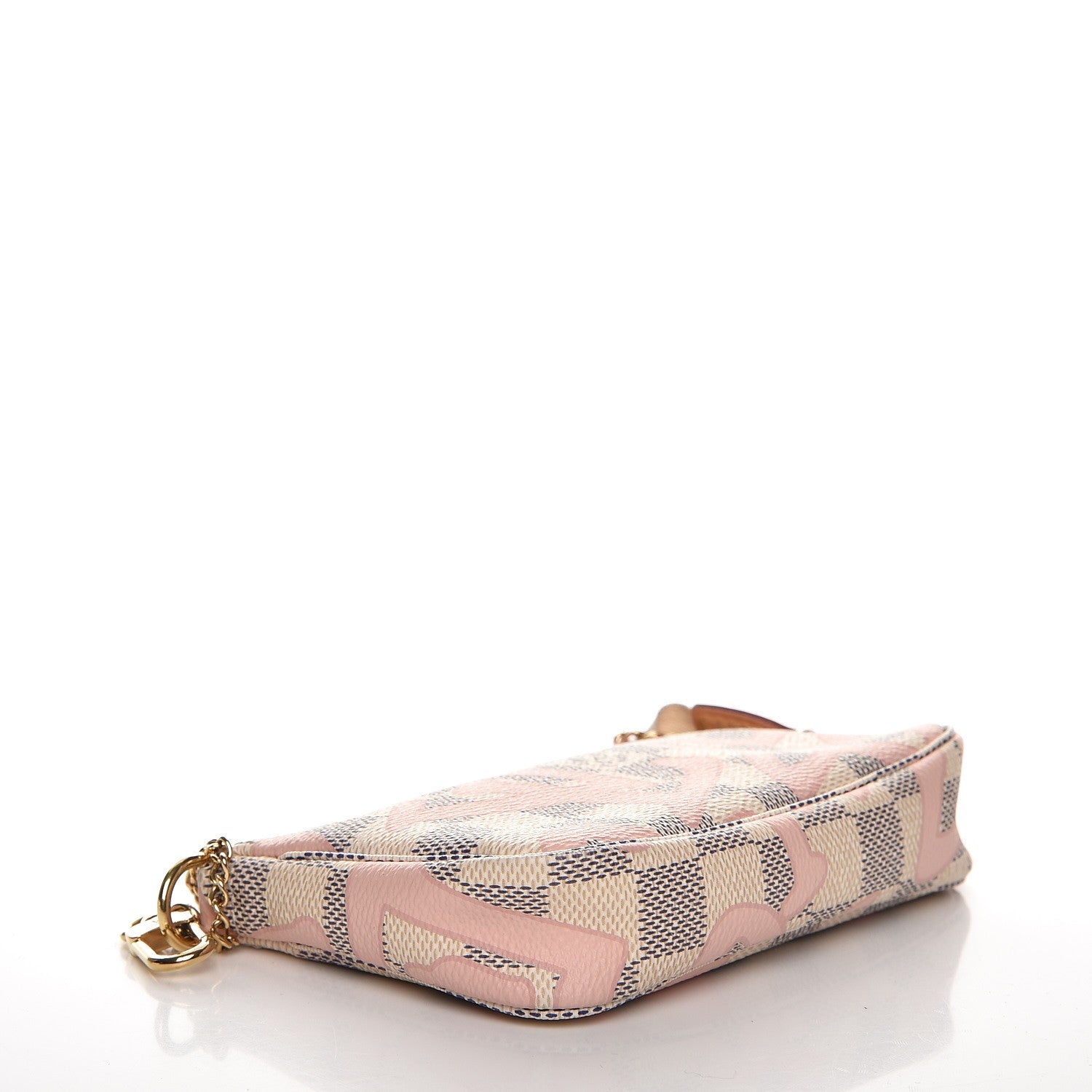 Louis Vuitton Damier Azur Tahitienne Mini Pochette Accessories 4 of 7