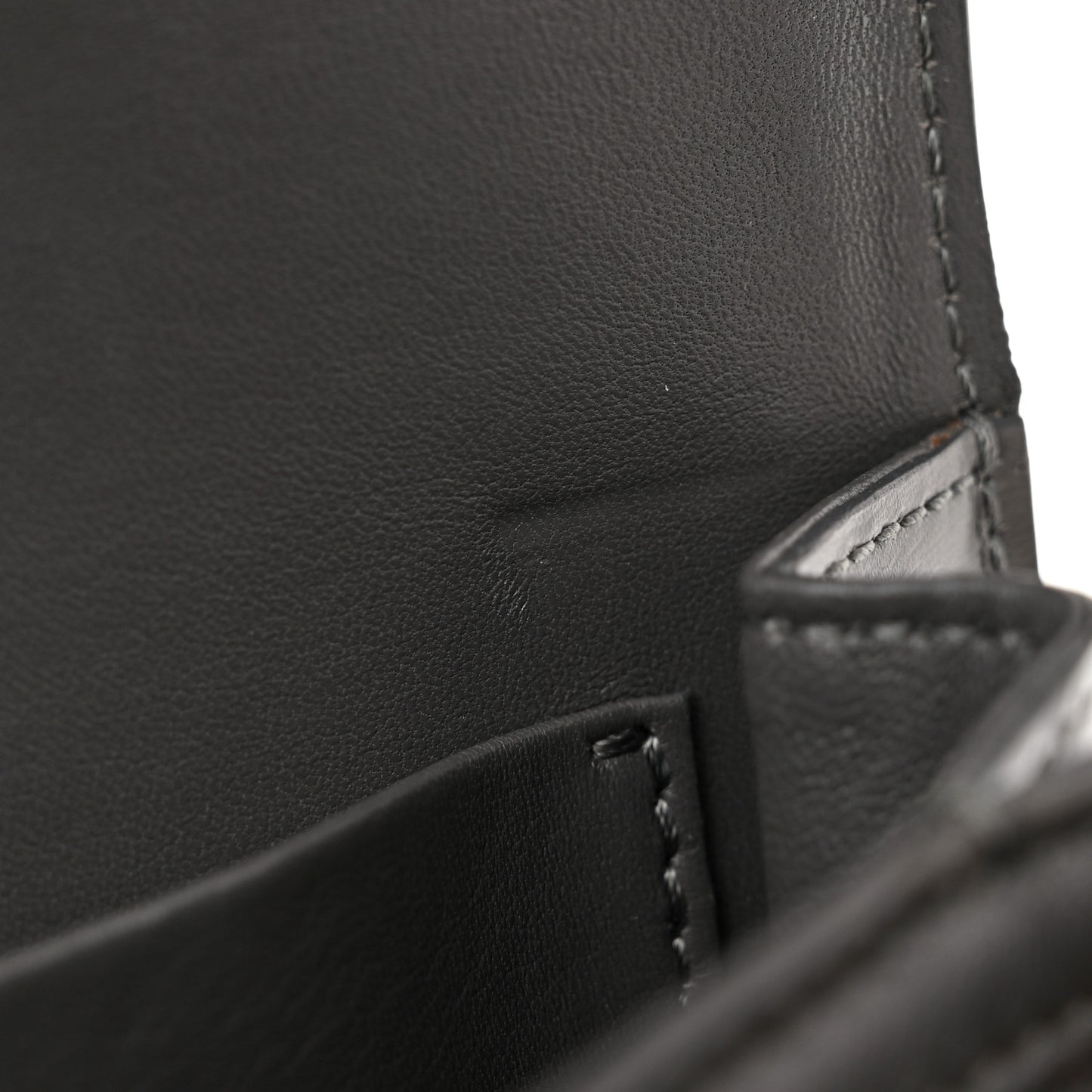 Shiny Calfskin Medium Triomphe Grey