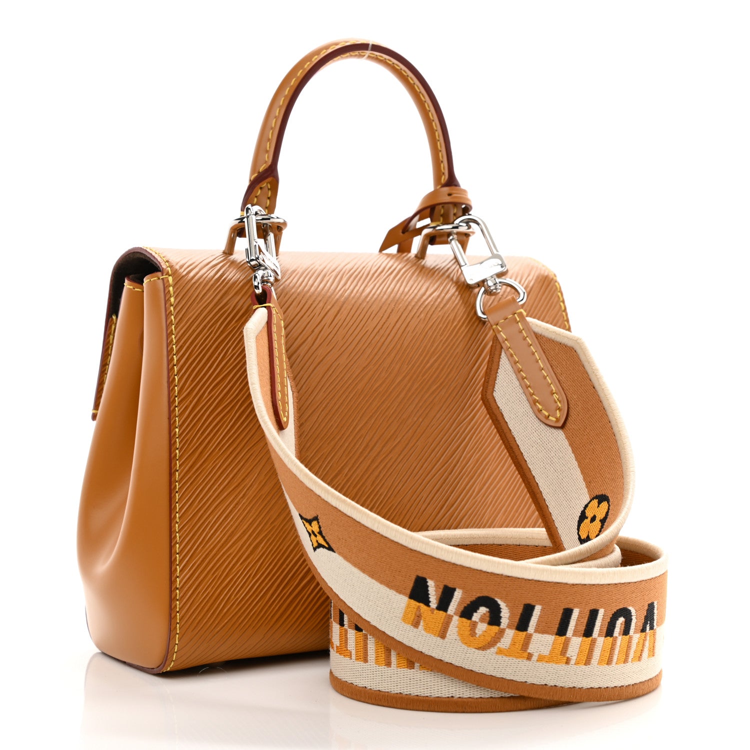 Louis Vuitton Epi Cluny Mini Gold Honey 3 of 7