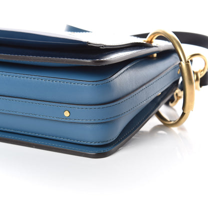 Chloe Glossy Lambskin Small Roy Bag Vinyl Blue 6 of 8