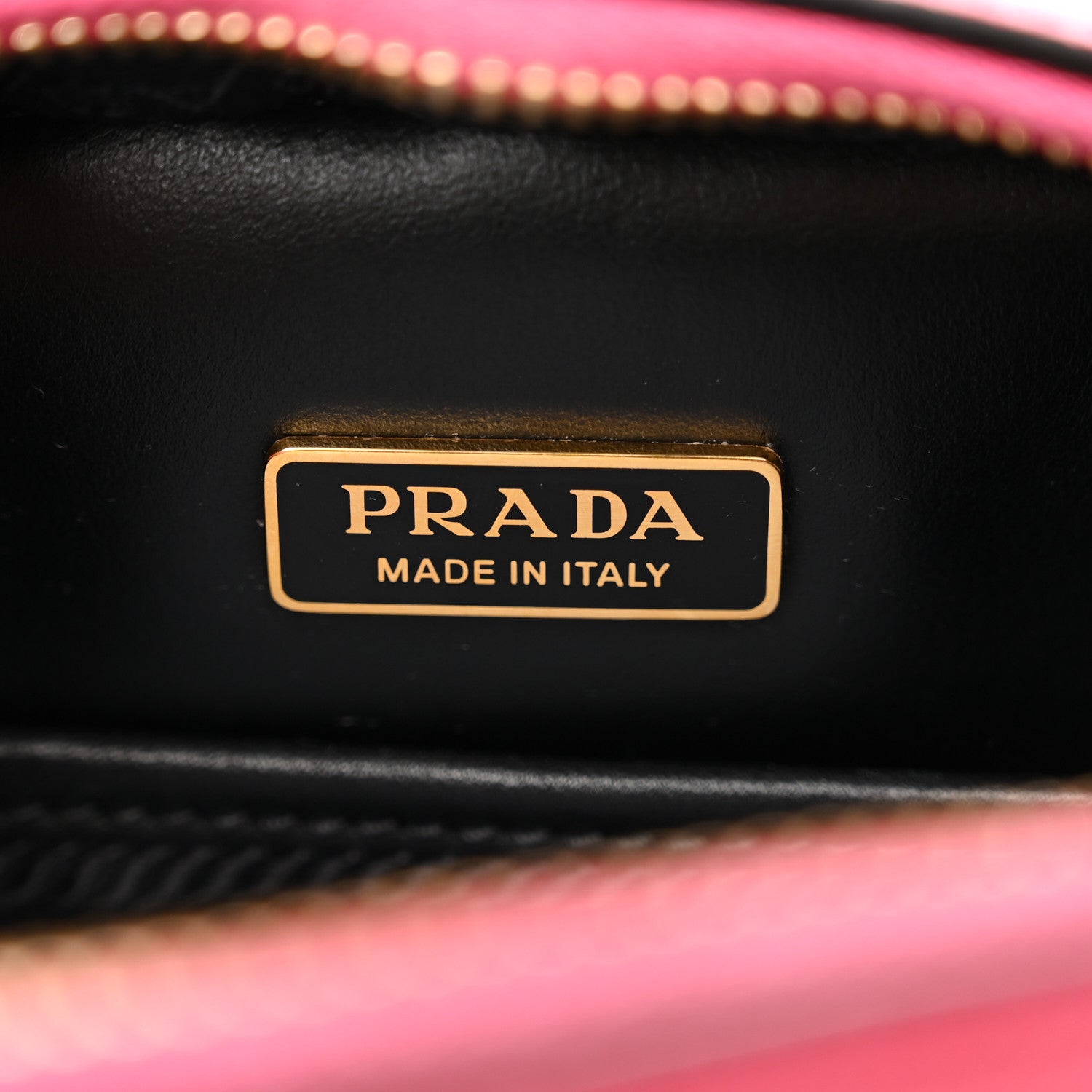 Prada Saffiano Lux Odette Crossbody Magenta 7 of 16