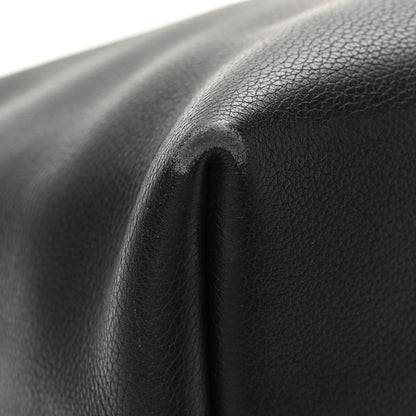 Louis Vuitton Calfskin Lockme Hobo Black 13 of 14