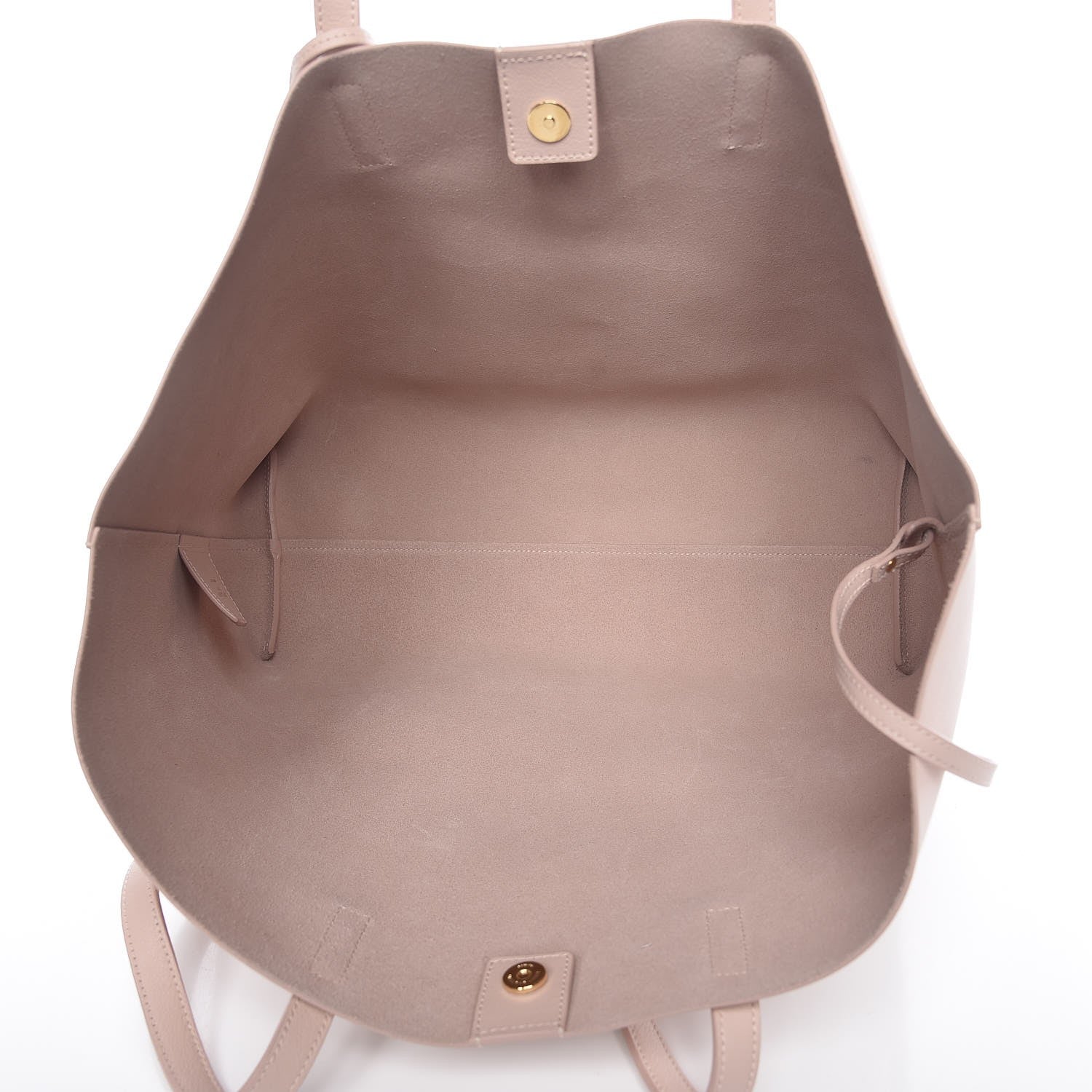 Saint Laurent Calfskin Large Shopping Tote Pale Blush 6 of 10