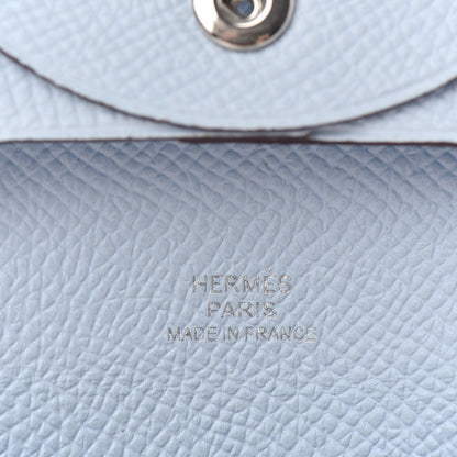 Hermes Epsom Bastia Coin Purse Bleu Brume 6 of 6
