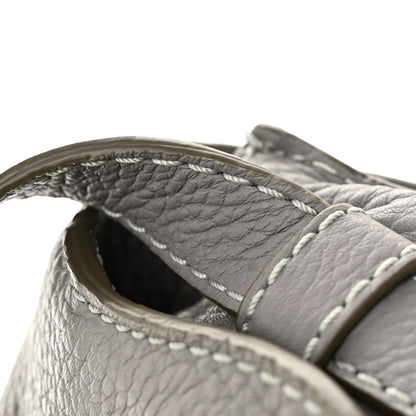 Chloe Calfskin Mini Marcie Round Crossbody Bag Cashmere Grey 11 of 12