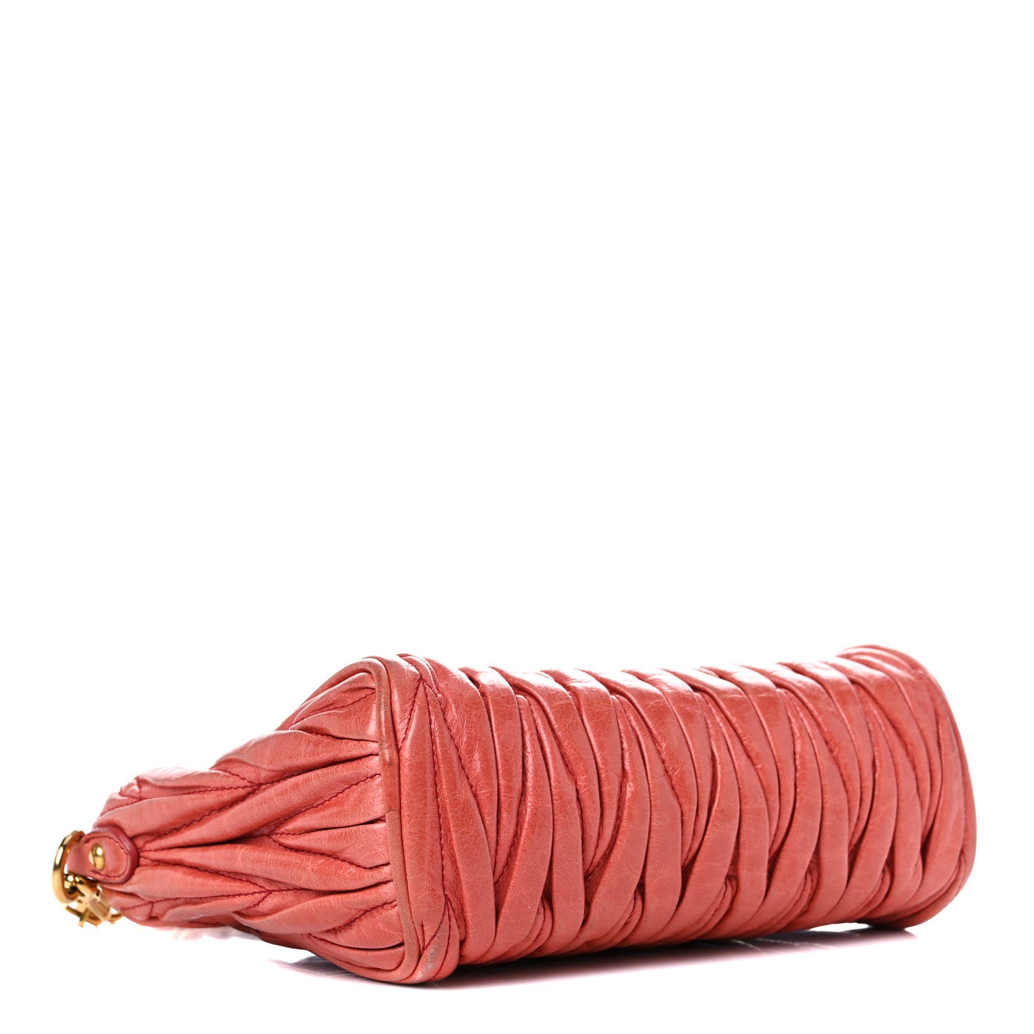 Miu Miu Nappa Matelasse Lux Shoulder Bag Rosa 4 of 22
