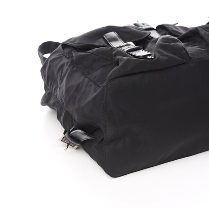 Prada Nylon Vela Medium Backpack Black 8 of 12