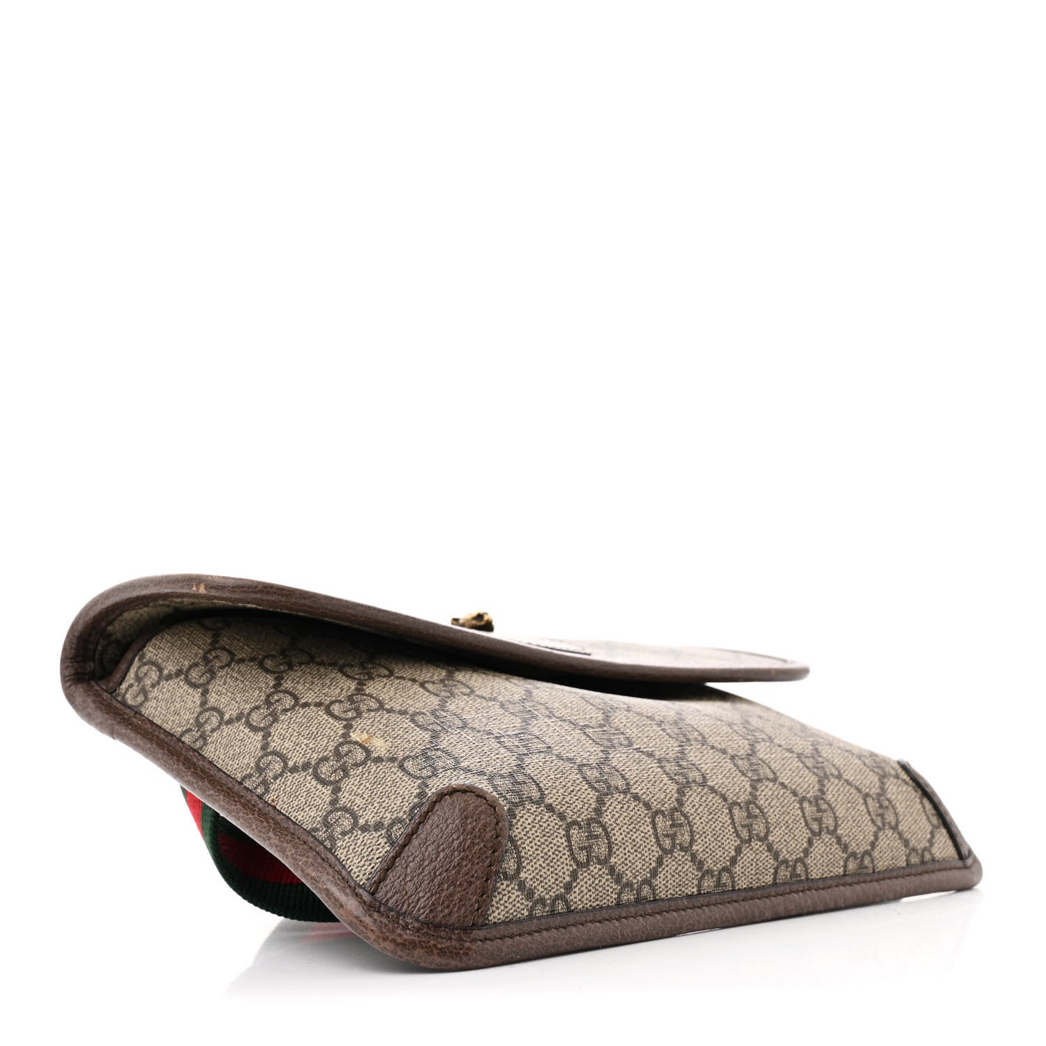Gucci GG Supreme Monogram Neo Vintage Web Belt Bag Brown 4 of 11