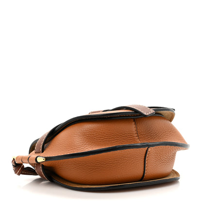 Loewe Grained Calfskin Mini Gate Crossbody Bag Caramel Pecan 4 of 10