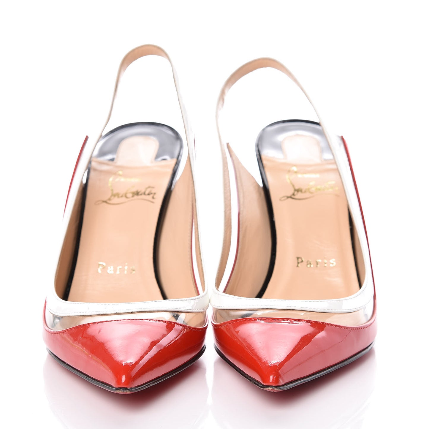 Patent PVC Paulina 100 Pumps 36 Carazon