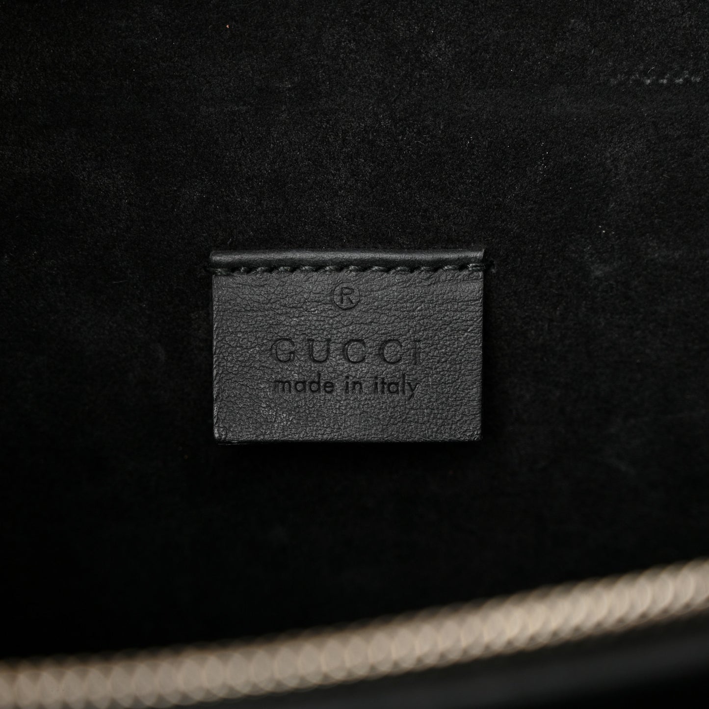 GG Supreme Monogram Small Dionysus Shoulder Bag Black