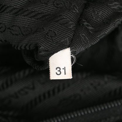 Prada Nylon Vela Medium Backpack Black 7 of 14