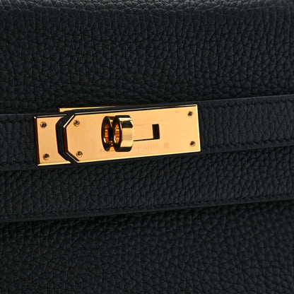 Hermes Togo Kelly Retourne 35 Black 9 of 9