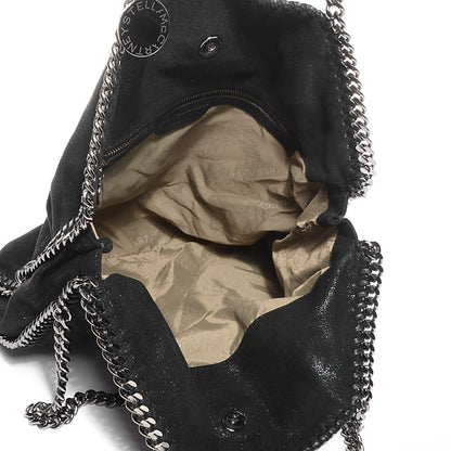 Stella McCartney Shaggy Deer Small Falabella Fold Over Tote Black 5 of 6
