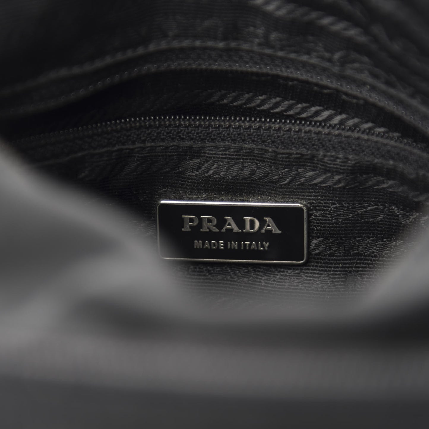 Nylon Vela Sport Messenger Bag Black
