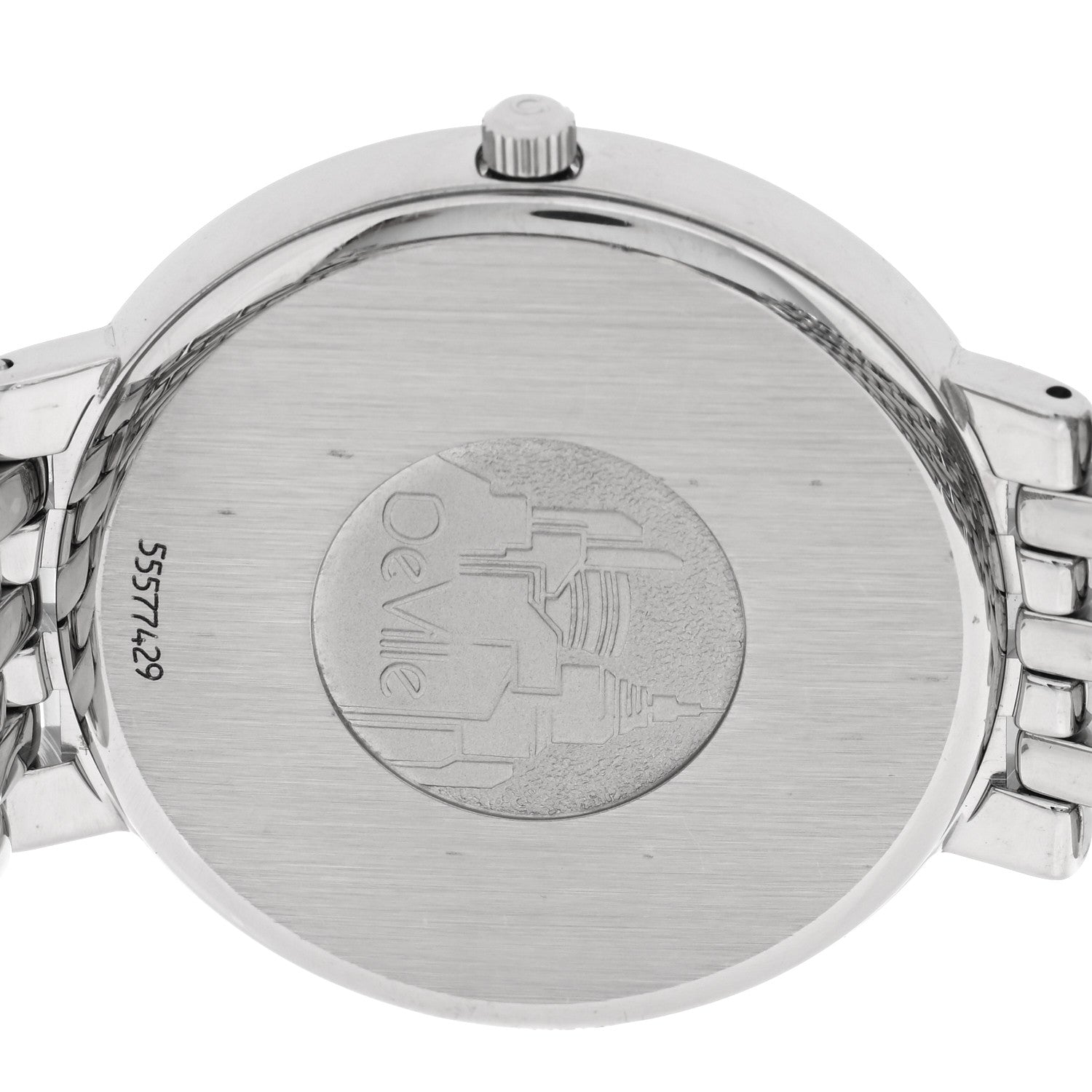 Omega Stainless Steel 33mm De Ville Quartz Watch White 7520.2300 4 of 4