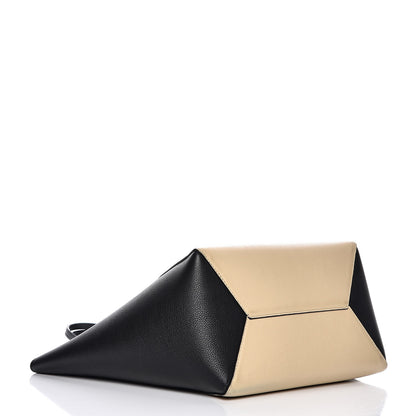 Louis Vuitton Calfskin Lockme Cabas Vanille Black 4 of 13