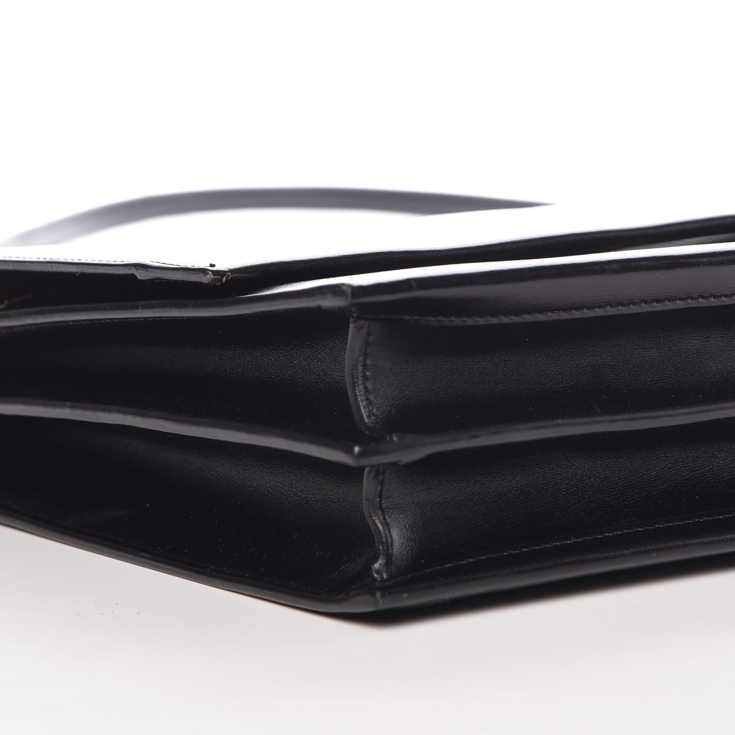 Calfskin Sao Shoulder Bag Black