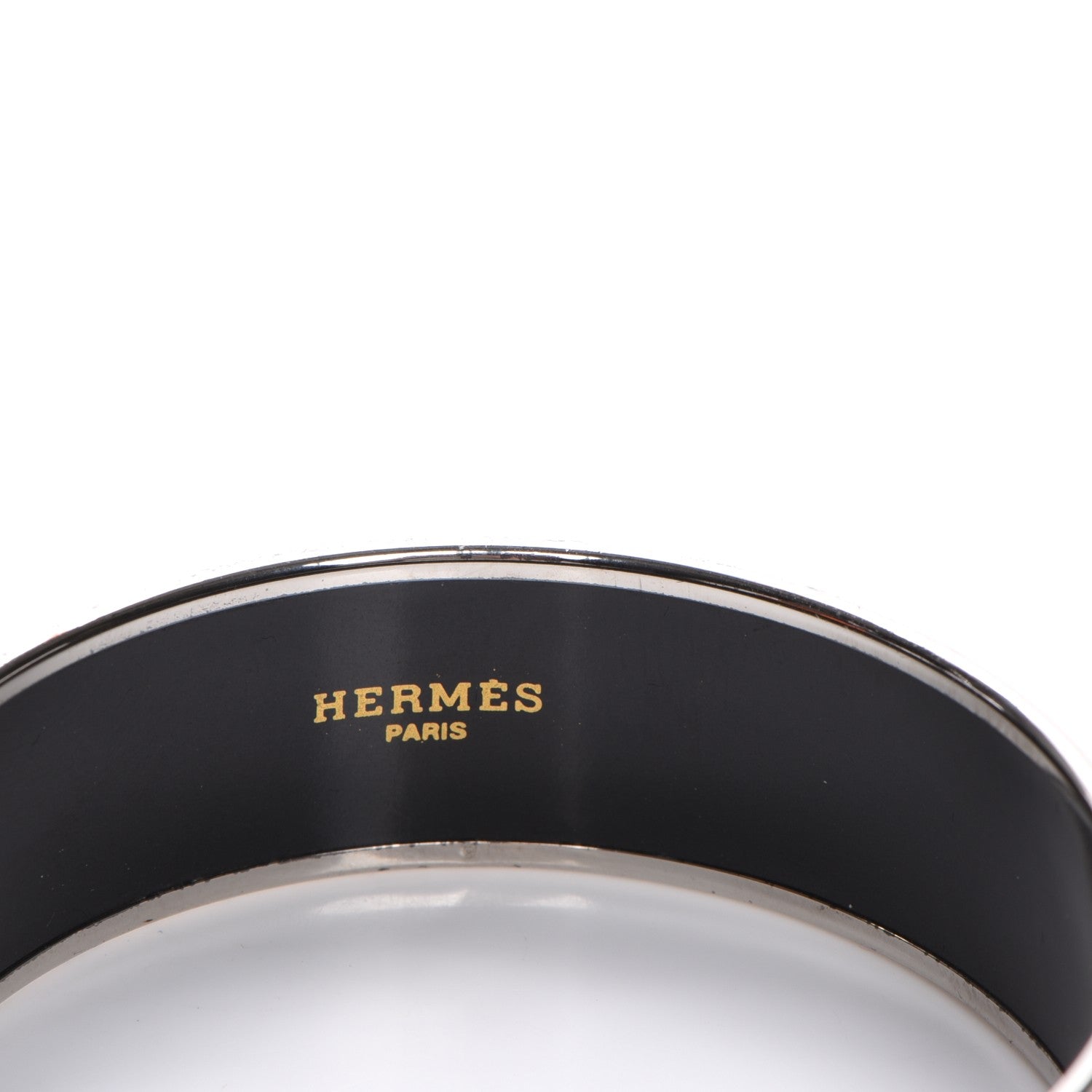 Hermes Enamel Printed Wide Flacons Bracelet 65 4 of 6