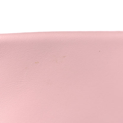 Louis Vuitton LOUIS VUITTON Lambskin Embossed Monogram Pochette Coussin Rose 9 of 9
