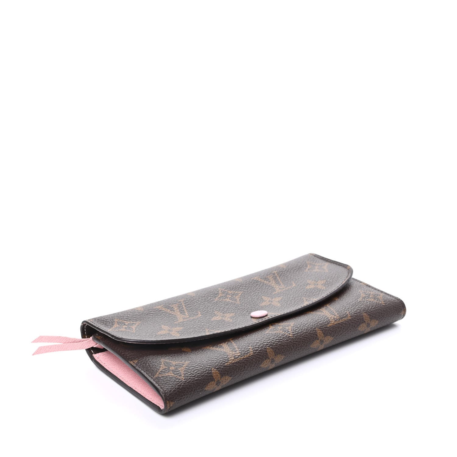 Louis Vuitton Monogram Emilie Wallet Rose Ballerine 4 of 7