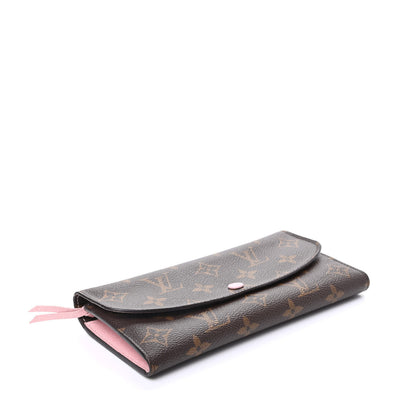 Louis Vuitton Monogram Emilie Wallet Rose Ballerine 4 of 7