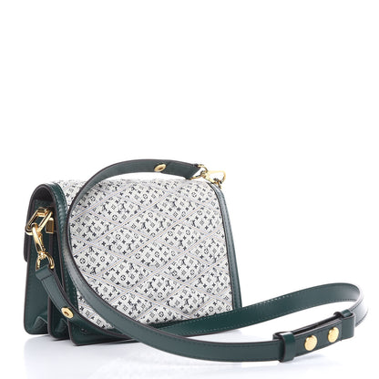 Louis Vuitton Denim Printed Monogram Dauphine Mini 3 of 9