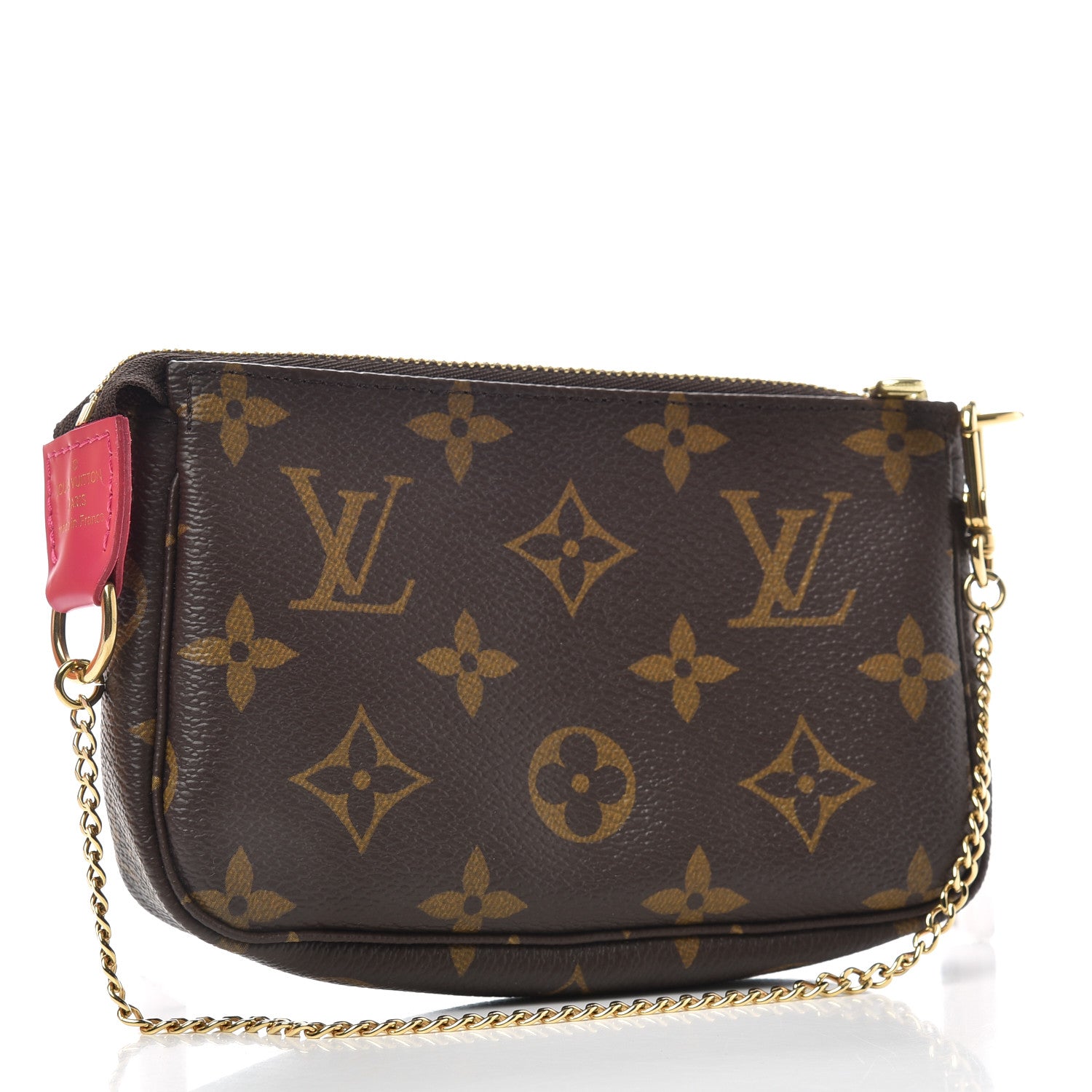 Louis Vuitton Monogram 2020 Christmas Animation Roller Coaster Mini Pochette Accessories Pivoine 3 of 7
