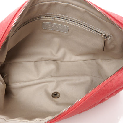 Chanel Caviar Quilted Jumbo Easy Flap Coral 5 of 11