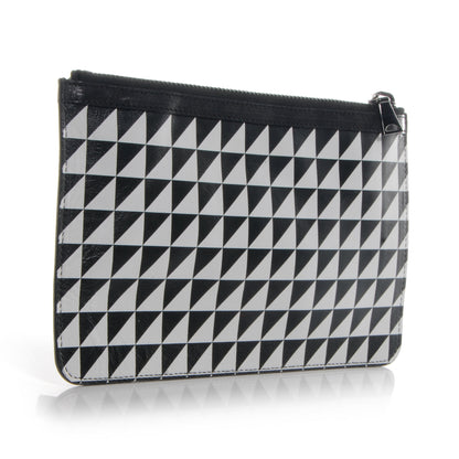 Proenza Schouler Leather Triangle Print Pochette Clutch 3 of 7
