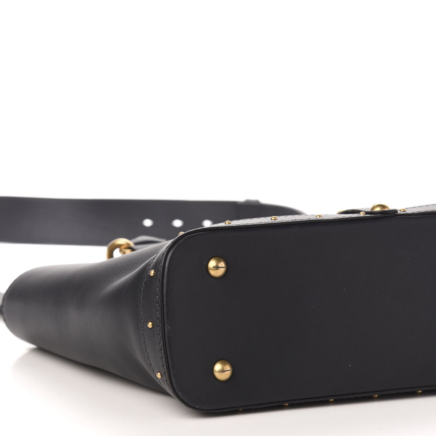 Smooth Calfskin Studded DiorAvenue Bag Navy