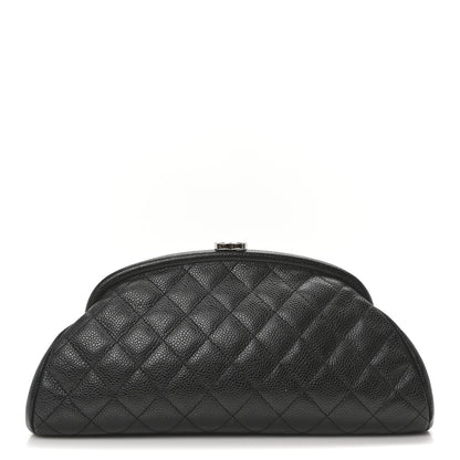 Chanel Caviar Quilted Timeless Clutch Black 1 of 10