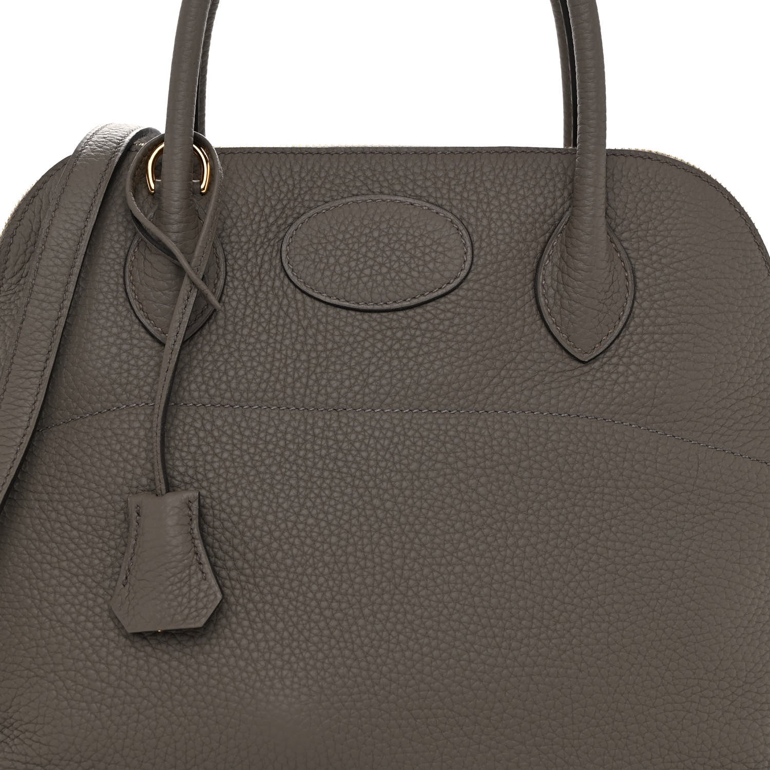 Hermes Taurillon Clemence Bolide 31 Etain 7 of 9