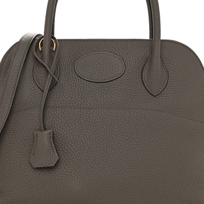 Hermes Taurillon Clemence Bolide 31 Etain 7 of 9