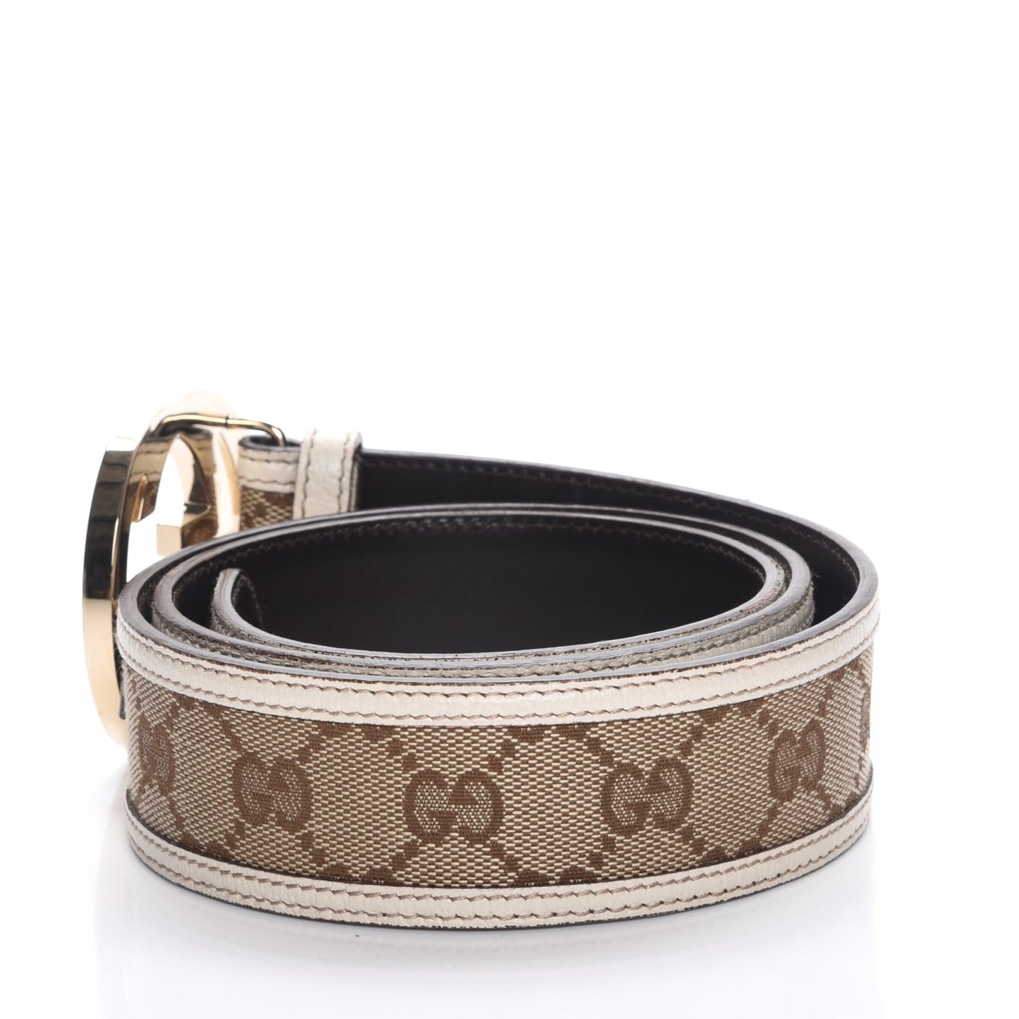 Monogram Interlocking G Belt 90 36 Off White