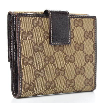 Gucci Monogram Princy Compact French Flap Wallet Brown 3 of 12