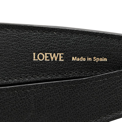 Loewe Satin Calfskin Jacquard Luna Bag Black 6 of 10