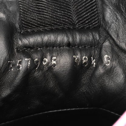 Gucci Glitter Galactica Nappa High Top Sneakers 38.5 Soft Pink Rosa 7 of 9