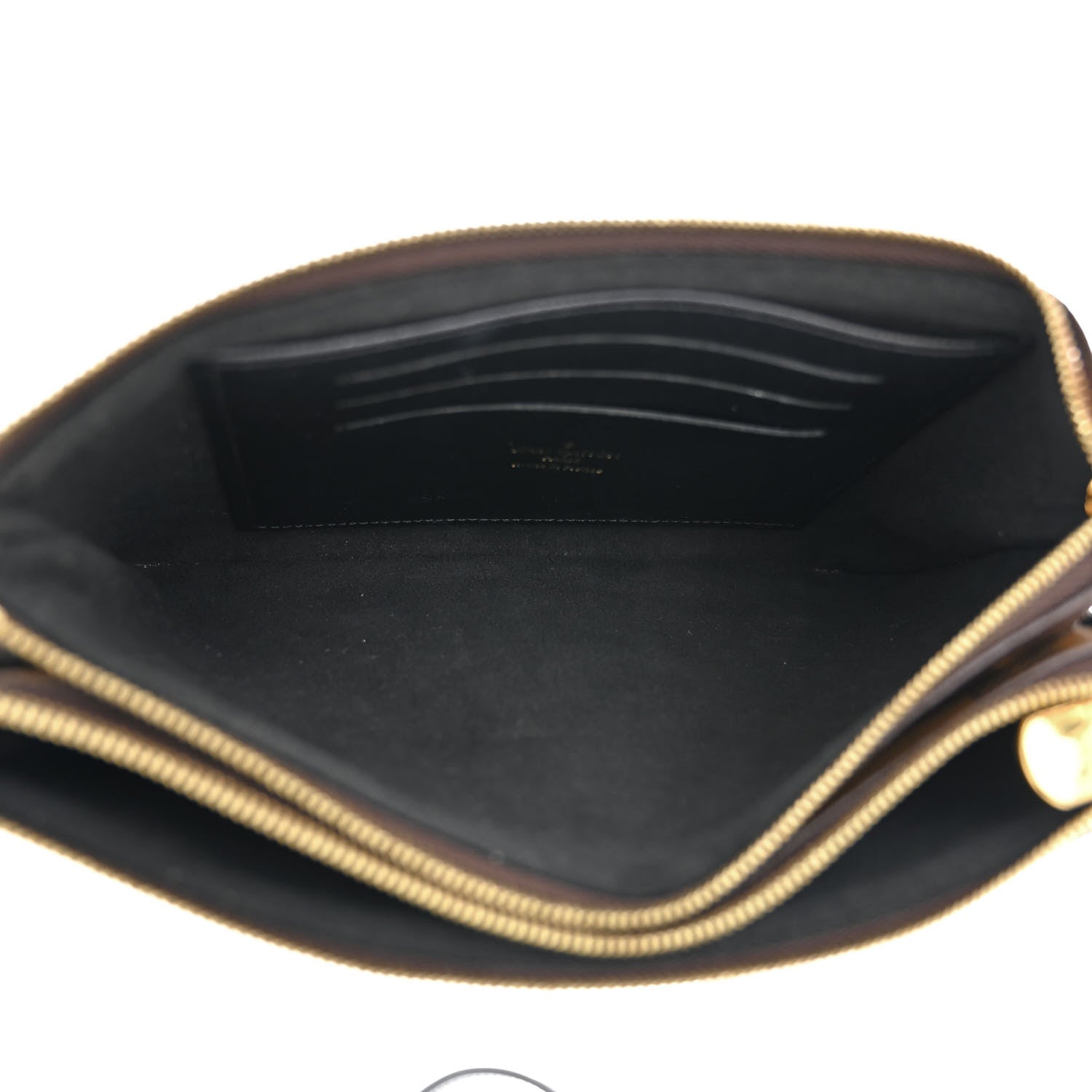 Louis Vuitton Reverse Monogram Giant Double Zip Pochette 6 of 13