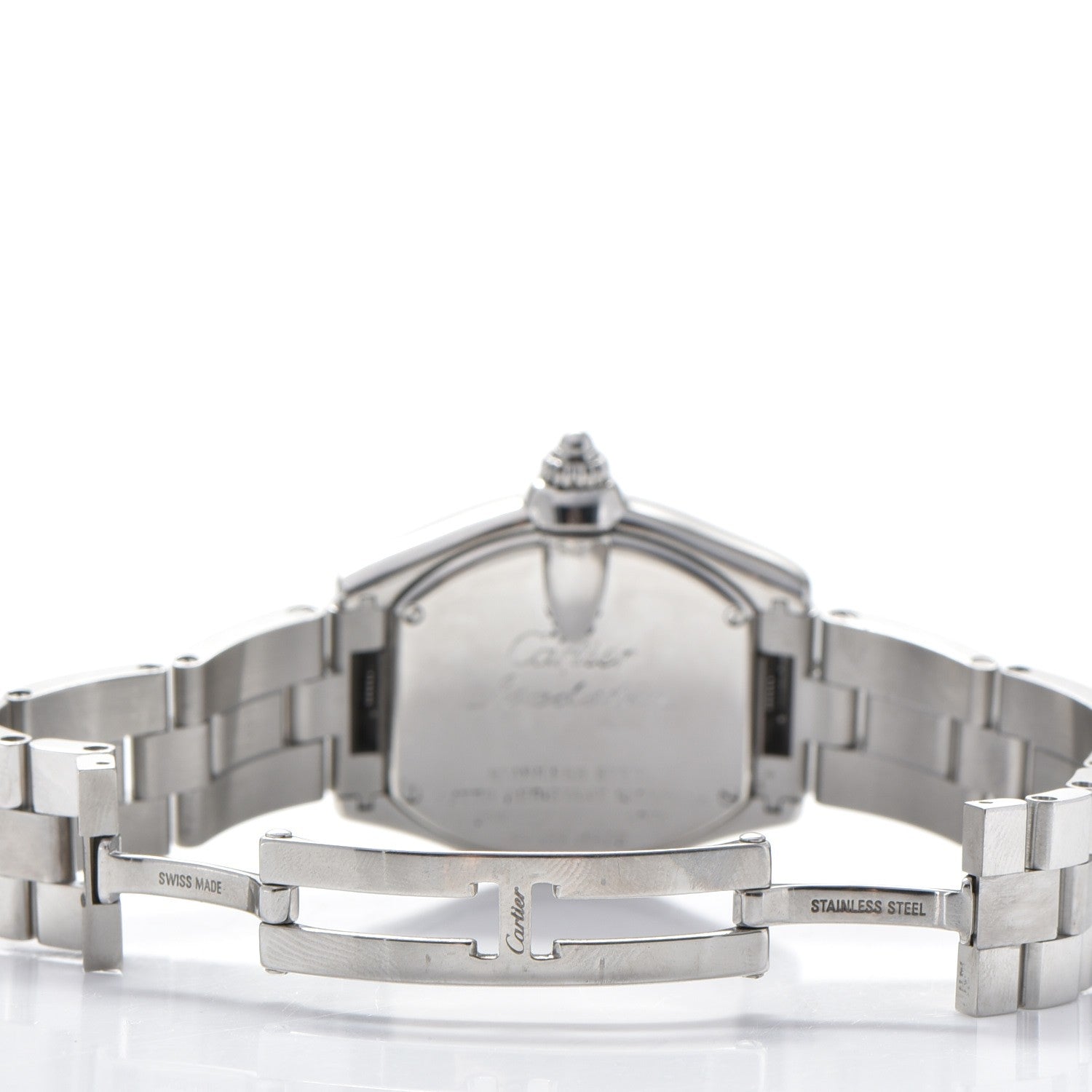 Cartier Stainless Steel 31mm Roadster Quartz Watch Pink 6 of 8